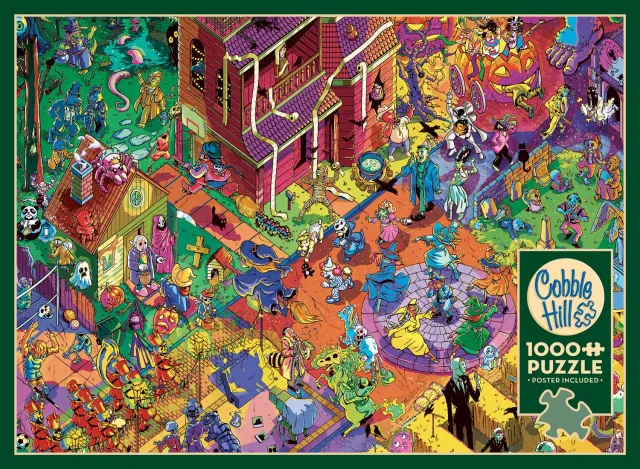 Cobble Hill All Hallows Eve puzzle 1000 piese Halloween
