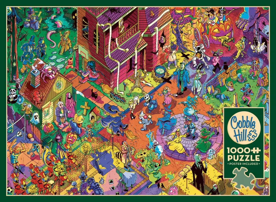 Cobble Hill All Hallows Eve puzzle 1000 piese Halloween