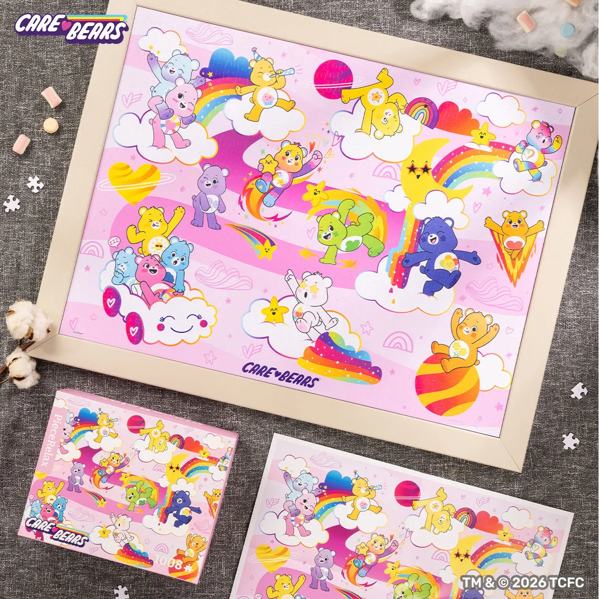 PieceRelax PieceClicks U1156 Pink Galaxy Vibes puzzle 1008 piese