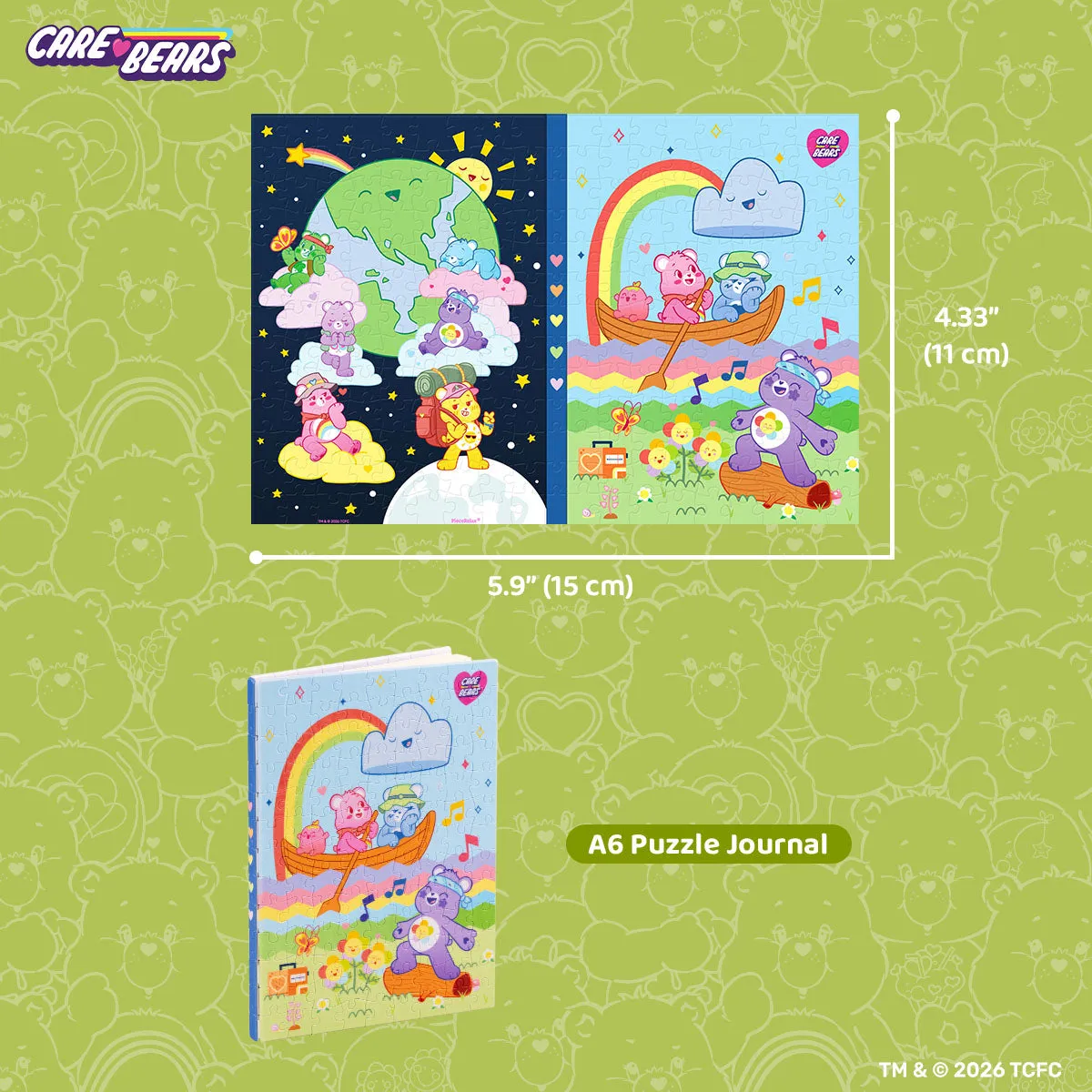 PieceRelax Explore World YB1048 puzzle jurnal A6