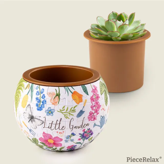 PieceRelax Puzzle Planter Little Garden K1116 ghiveci flori