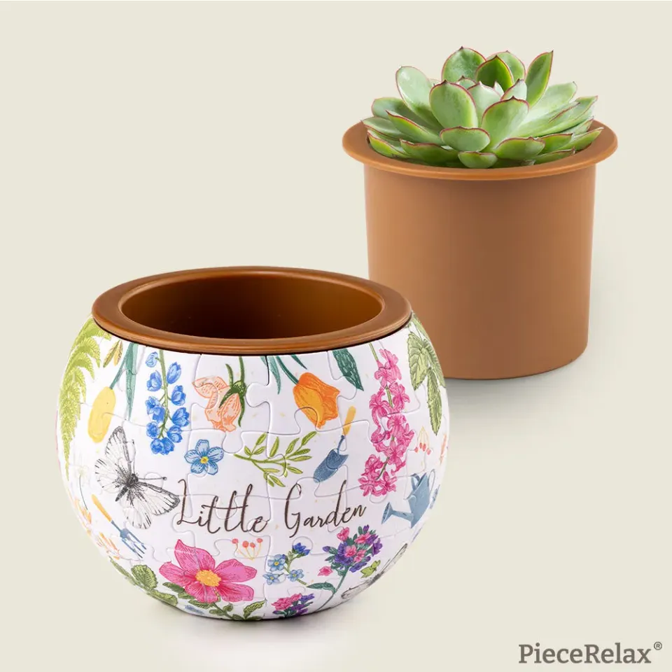PieceRelax Puzzle Planter Little Garden K1116 ghiveci flori