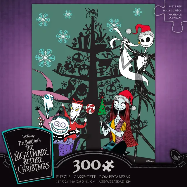 Ceaco Nightmare Before Christmas Christmas Tree puzzle 300 piese mari