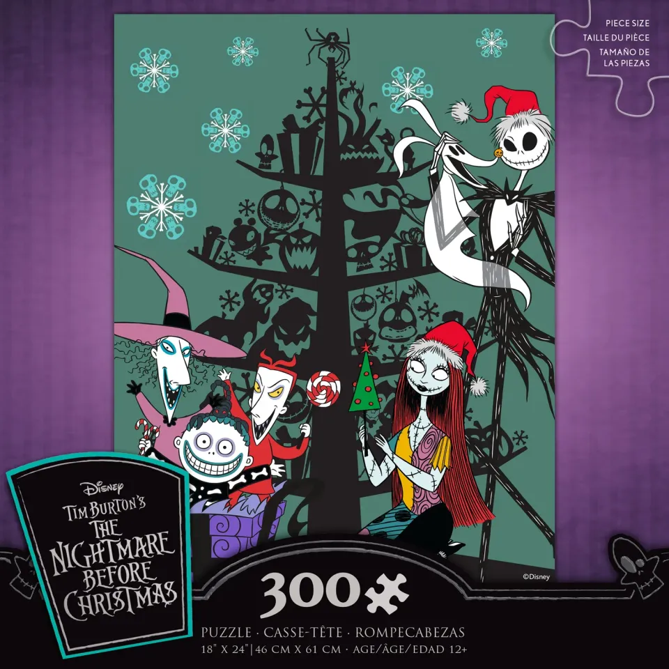 Ceaco Nightmare Before Christmas Christmas Tree puzzle 300 piese mari