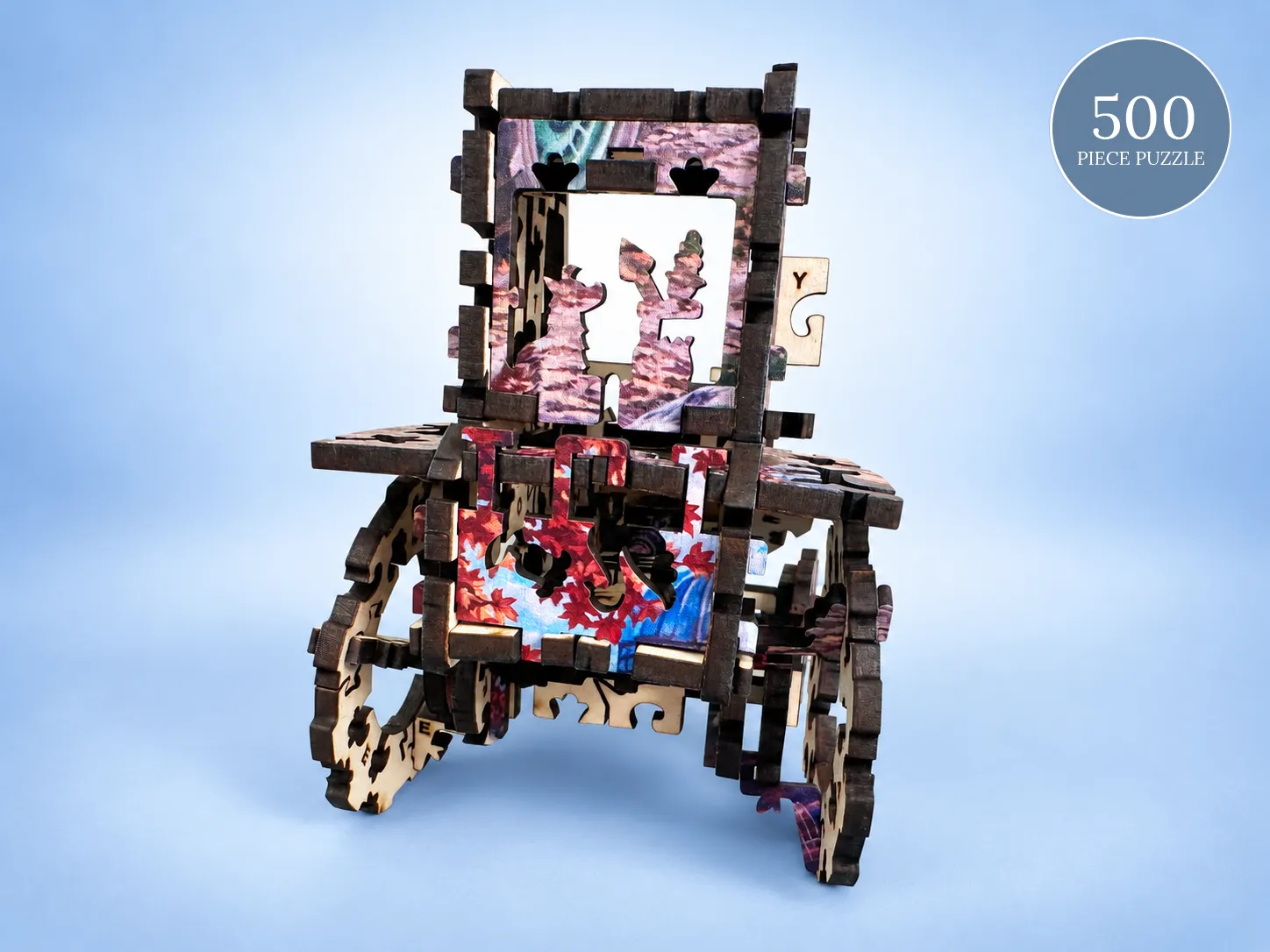 Mosaic Puzzles Harvest Market Day puzzle lemn 3D 500 piese