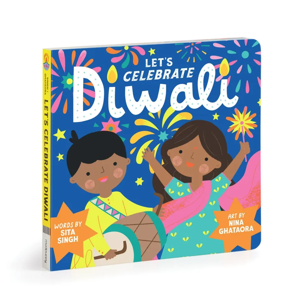 Mudpuppy Let's Celebrate Diwali carte cartonată