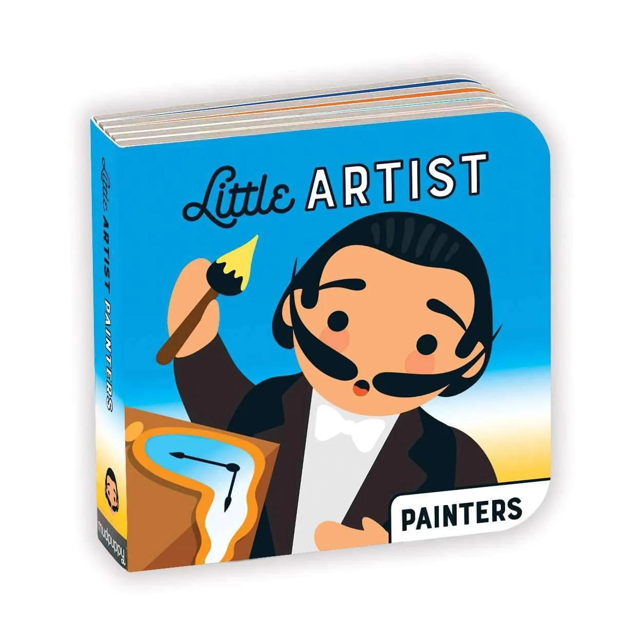 Mudpuppy Little Artist set 4 cărți cartonate artiști