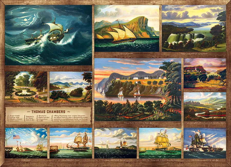 Cobble Hill Thomas Chambers puzzle 1000 piese arta