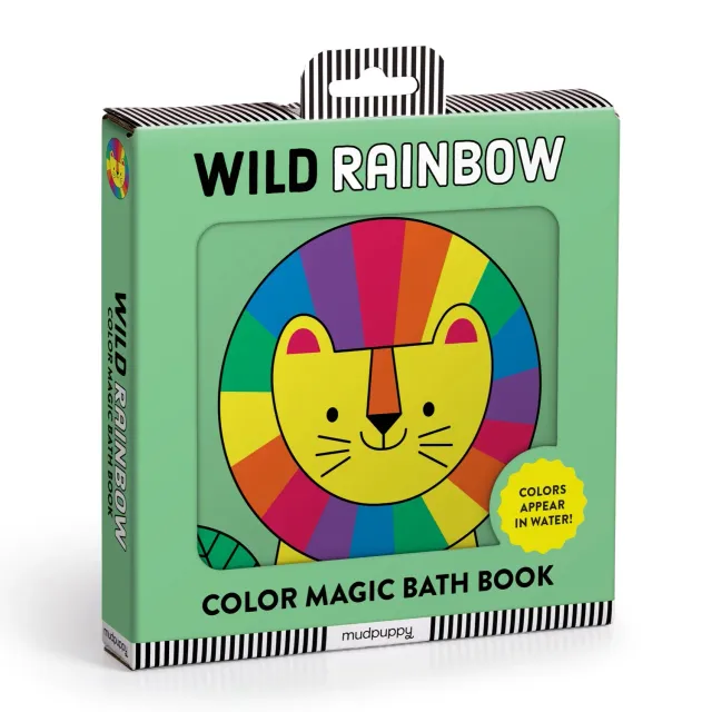 Mudpuppy Color Magic Wild Rainbow carte de baie