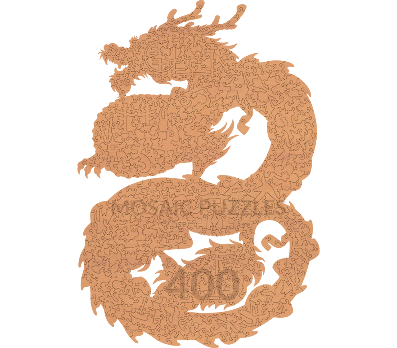 Mosaic Puzzles Imperial Dragon puzzle lemn 800 piese fantasy