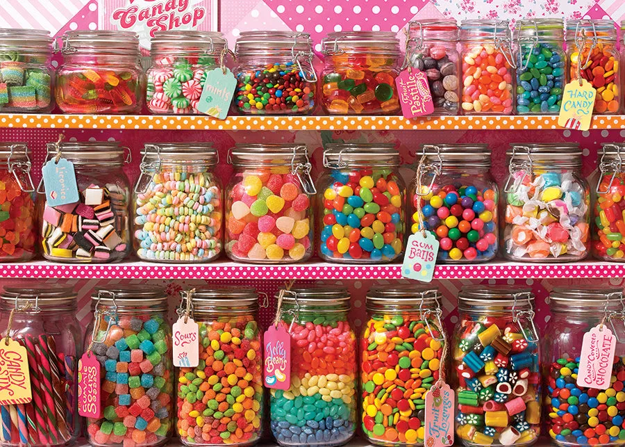 Cobble Hill Sweet Sweet Sugar puzzle tava 35 piese dulciuri