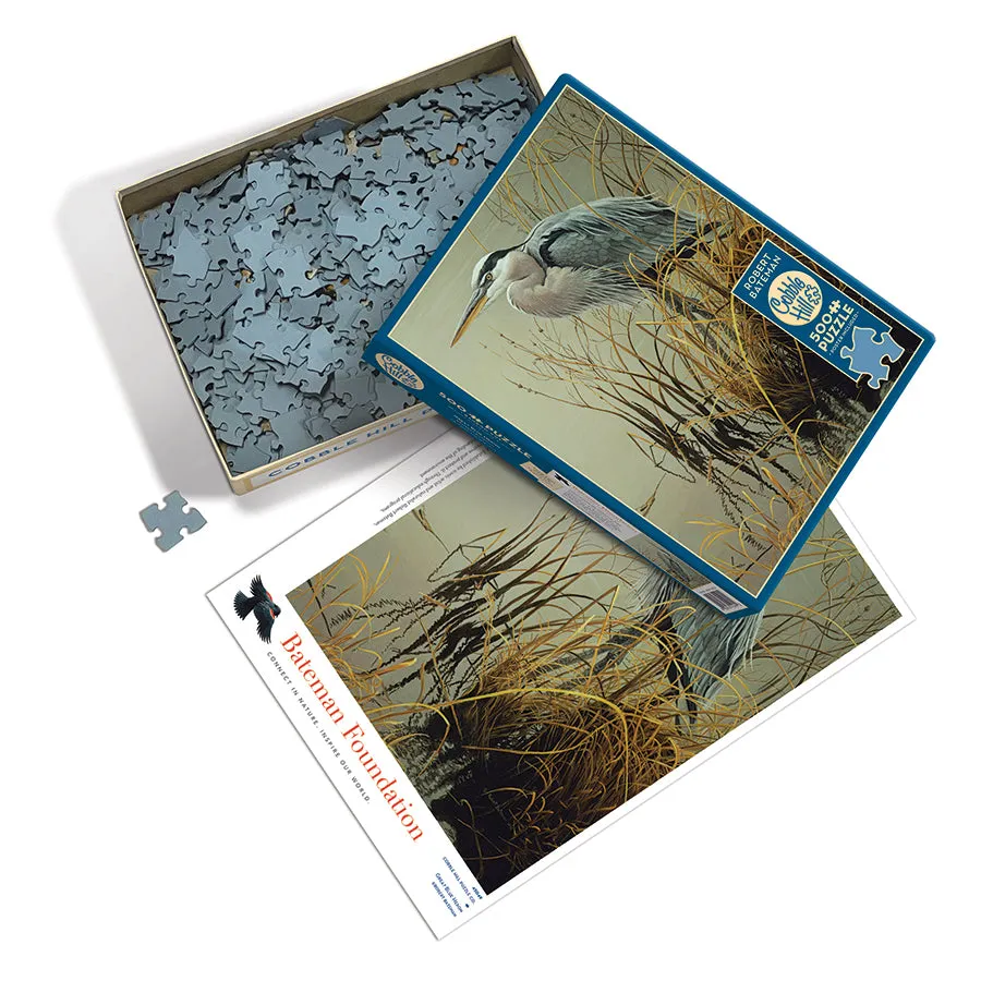 Cobble Hill Great Blue Heron puzzle 500 piese natura