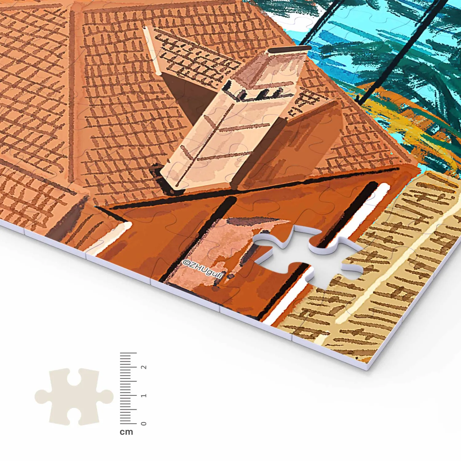 PieceRelax PieceClicks Blue Coast Croatia U1339 puzzle 1000 piese