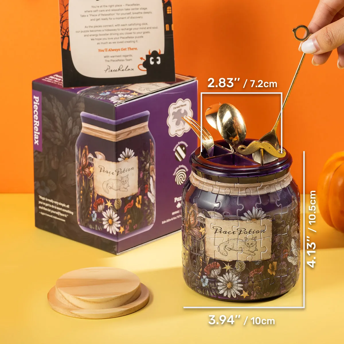 PieceRelax Puzzle Jar BB1042 puzzle 96 piese pisica