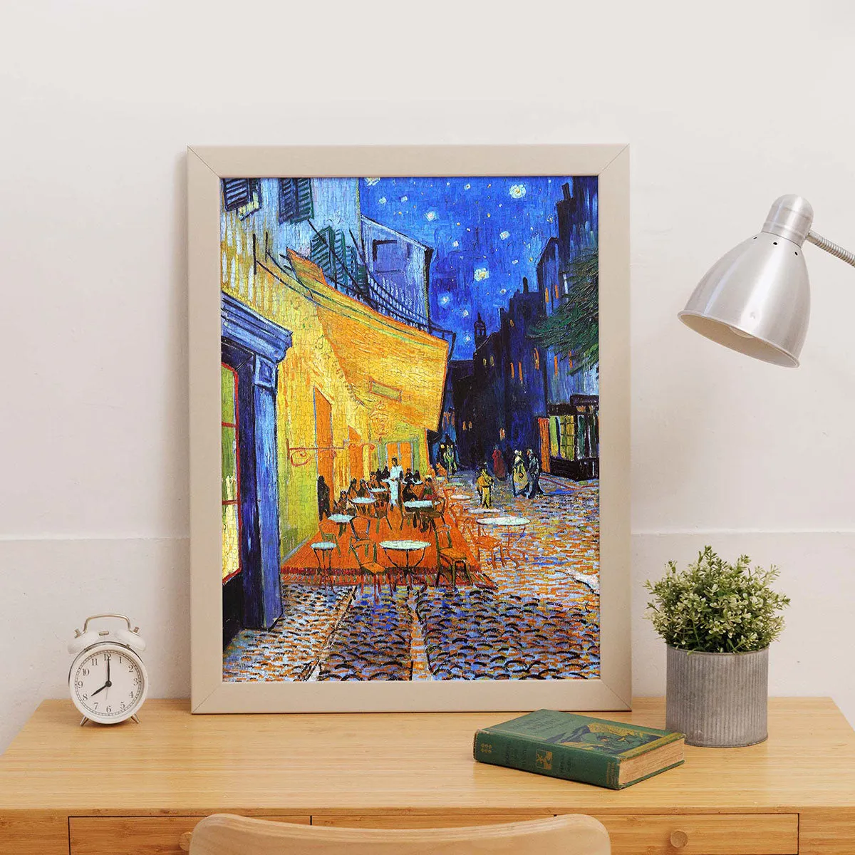 PieceRelax PieceClicks Cafe Terrace at Night U1108 puzzle 1008 piese nocturn