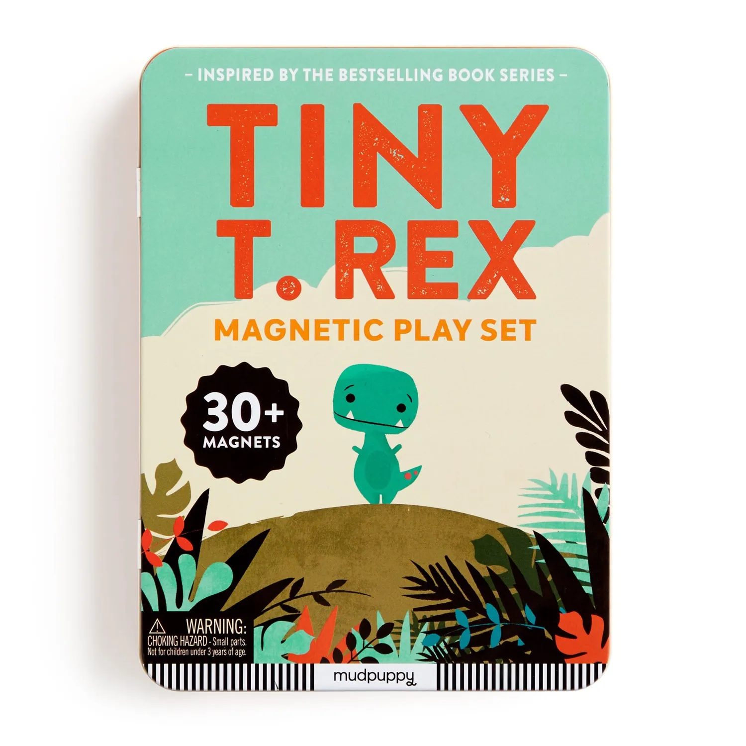 Mudpuppy Tiny T. Rex set magnetic 30 piese în cutie
