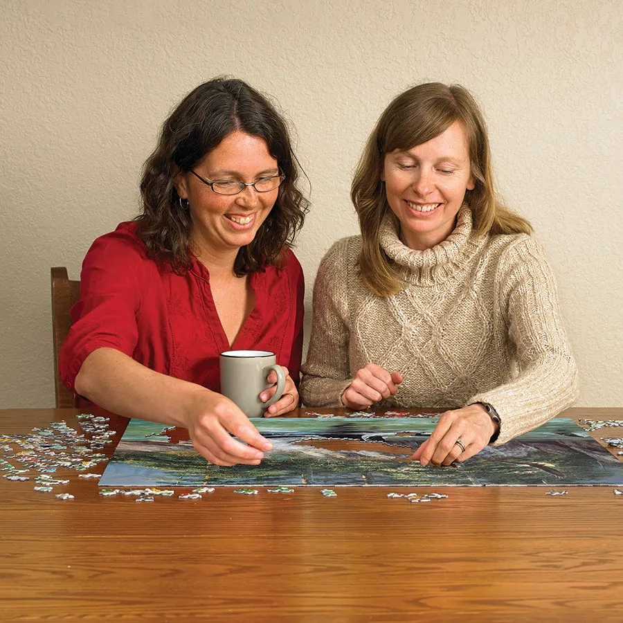 Cobble Hill Orcas puzzle 1000 piese balene ocean