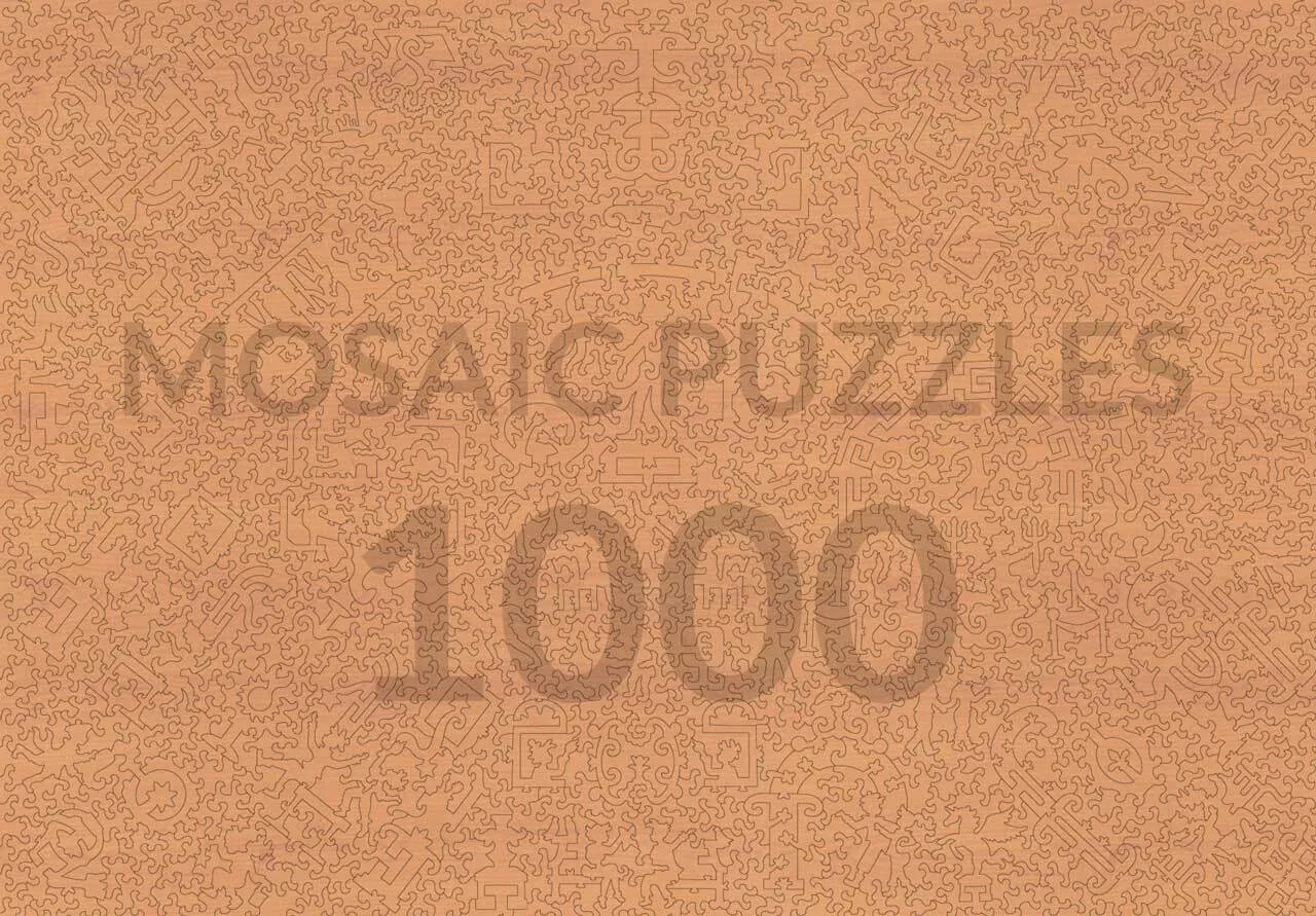 Mosaic Puzzles Bathers by Cezanne puzzle lemn 500 piese nuduri