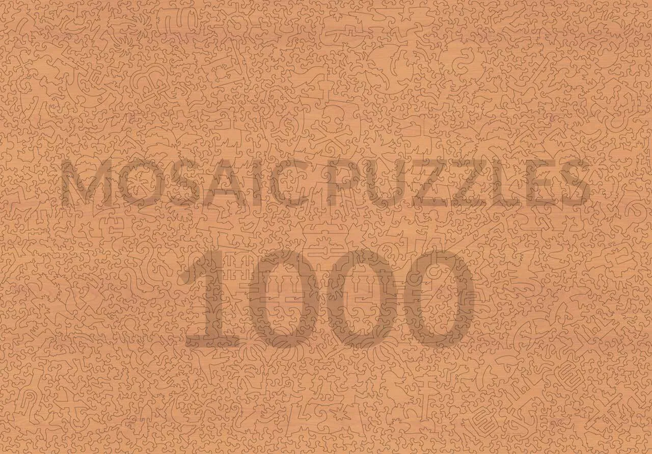 Mosaic Puzzles Curse Skull Island puzzle 50 piese copii pirati