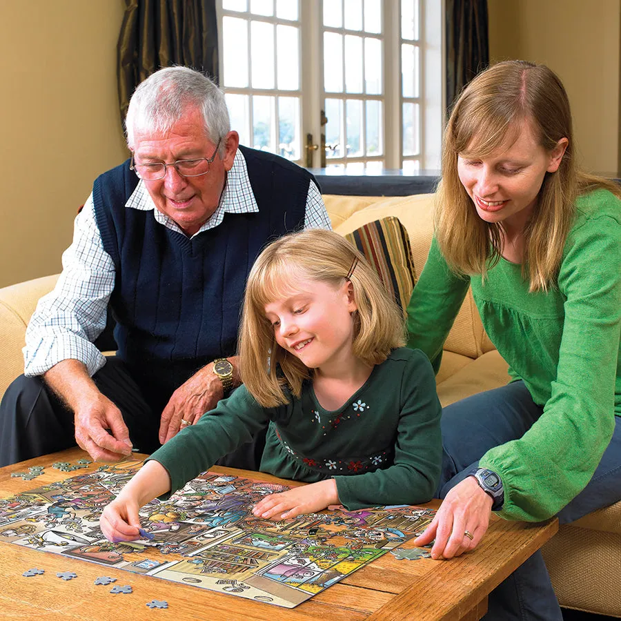 Cobble Hill Thanksgiving Togetherness puzzle familie 350 piese