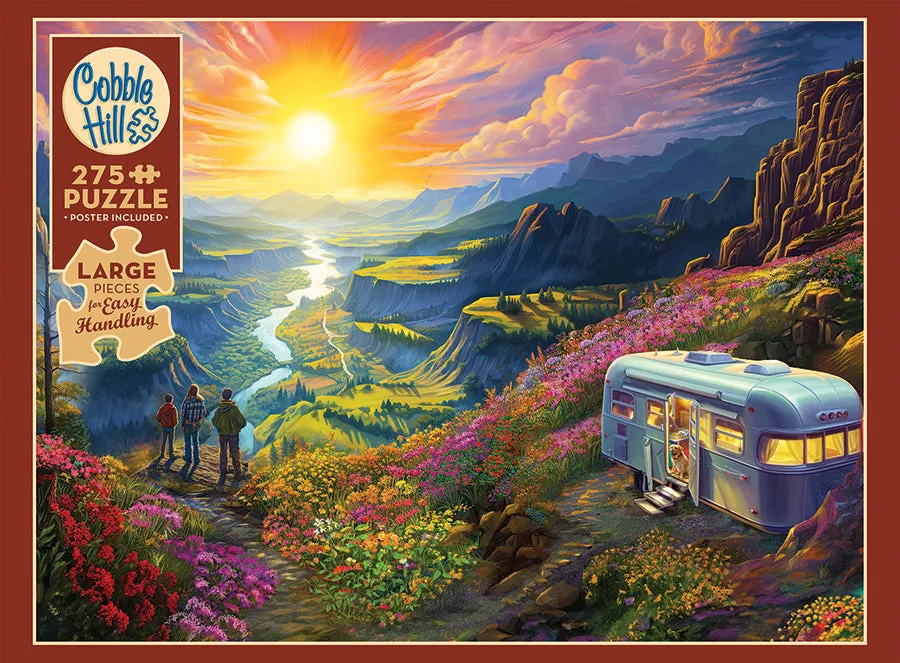 Cobble Hill More to Explore puzzle 275 piese camper