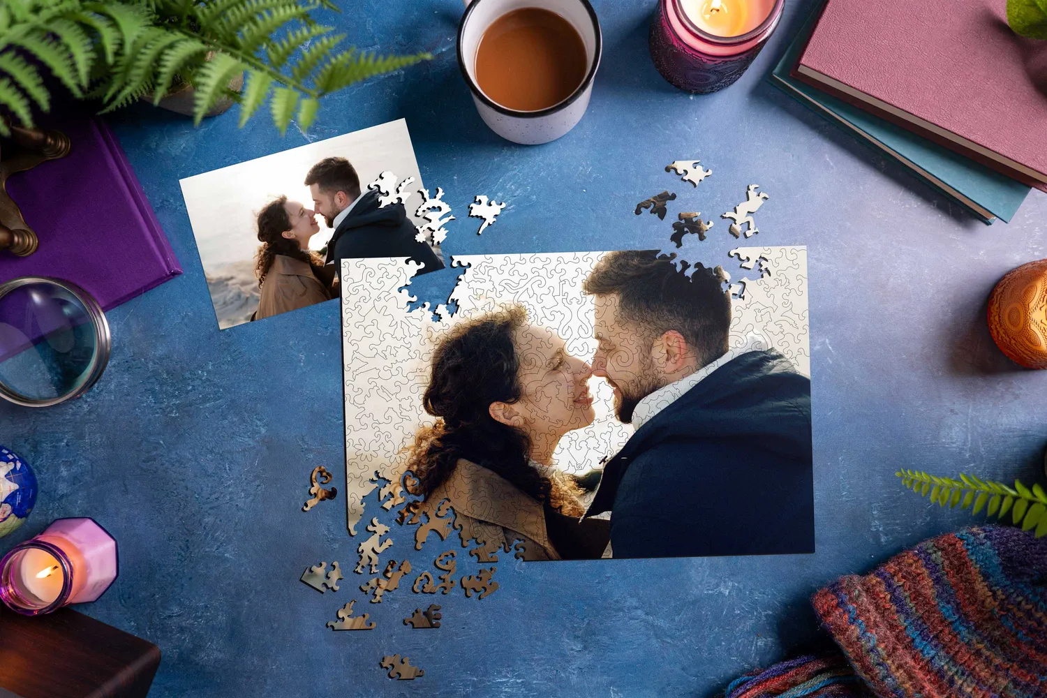 Mosaic Puzzles Custom Puzzle puzzle lemn 500 piese personalizat
