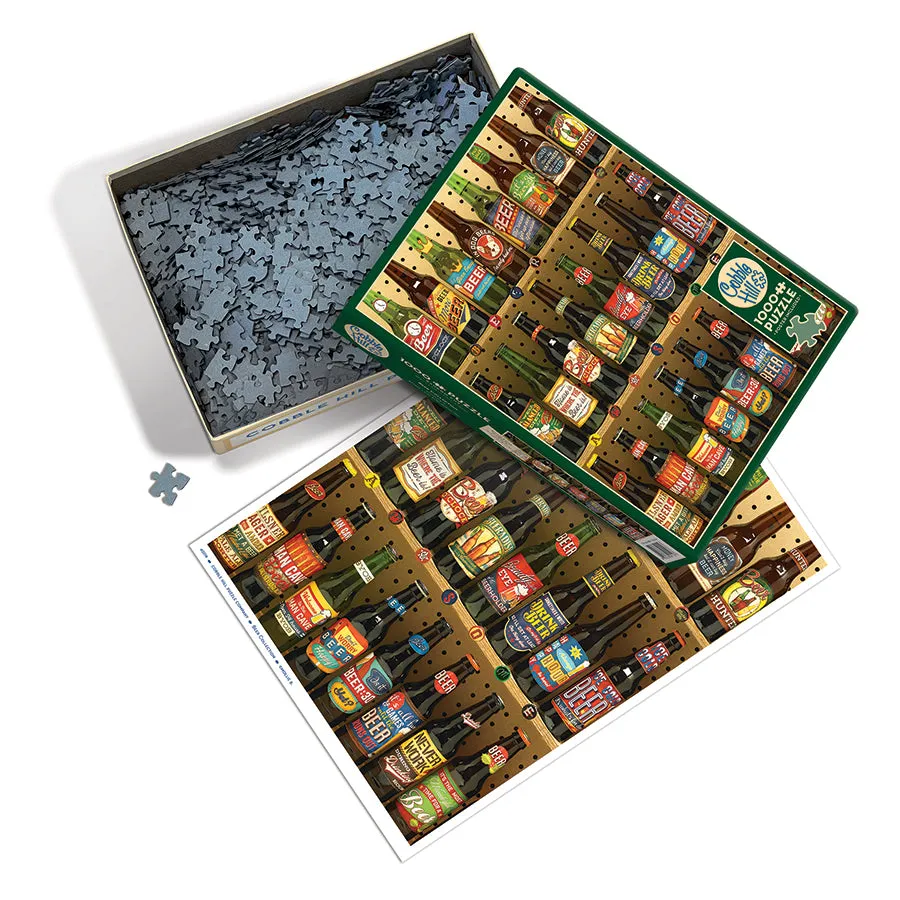 Cobble Hill Beer Collection puzzle 1000 piese bere