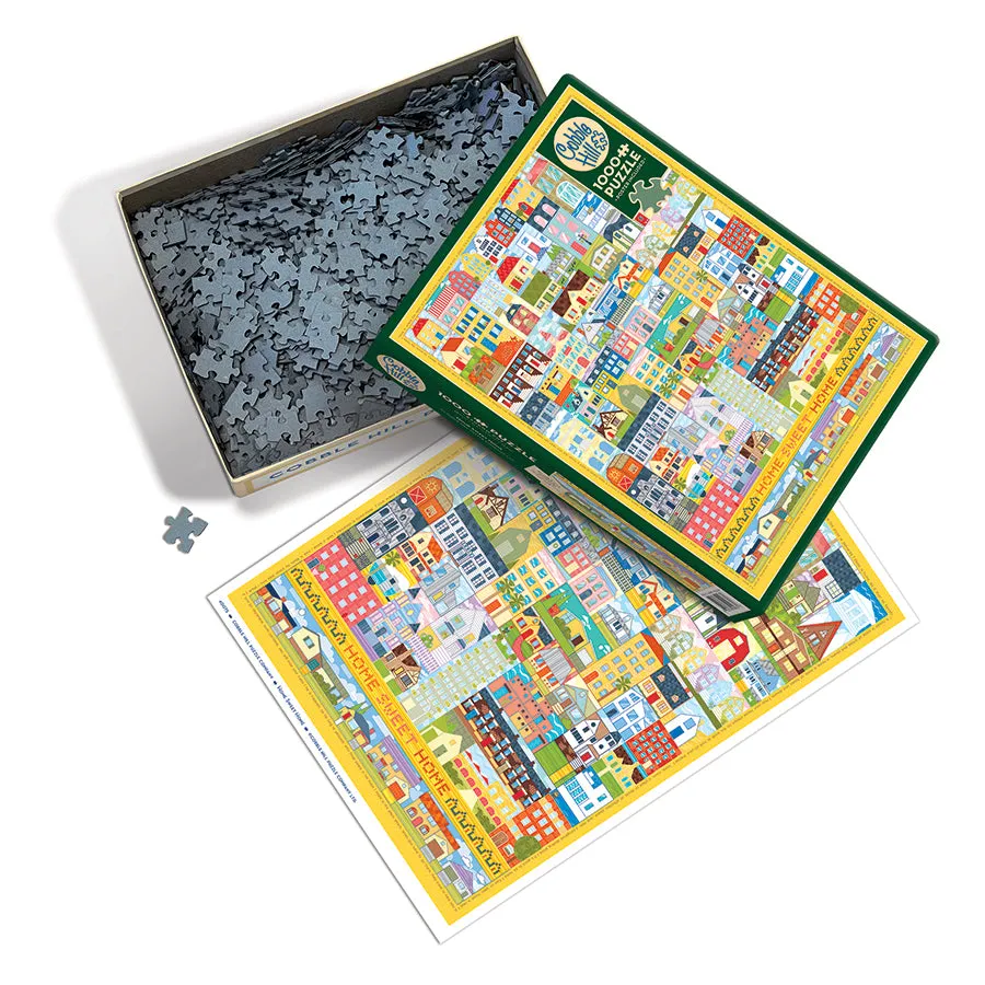 Cobble Hill Home Sweet Home puzzle 1000 piese case