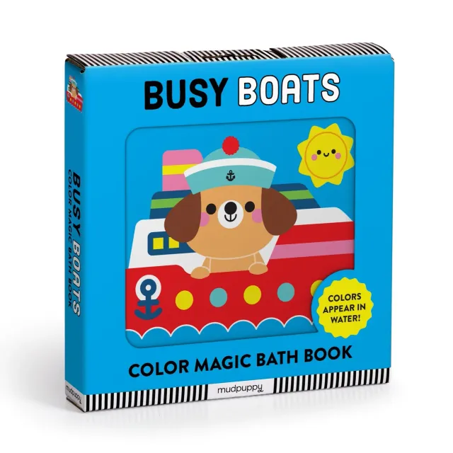 Mudpuppy Color Magic Busy Boats carte baie bebelusi