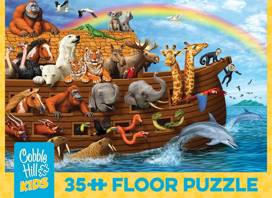 Cobble Hill Noah's Ark puzzle podea 35 piese arca