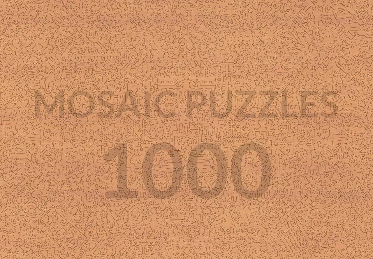 Mosaic Puzzles New Orleans Spirit puzzle lemn 500 piese jazz