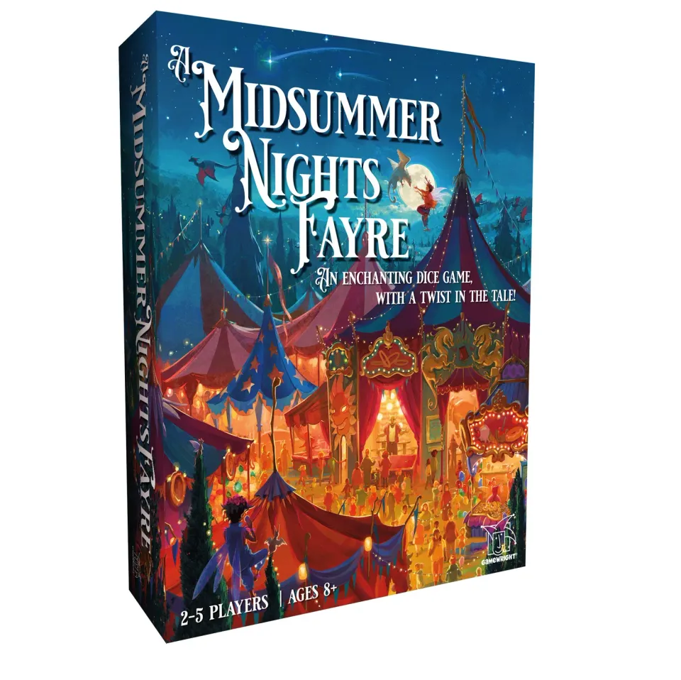 Joc cu zaruri Gamewright A Midsummer Night's Fayre 2-5 jucători