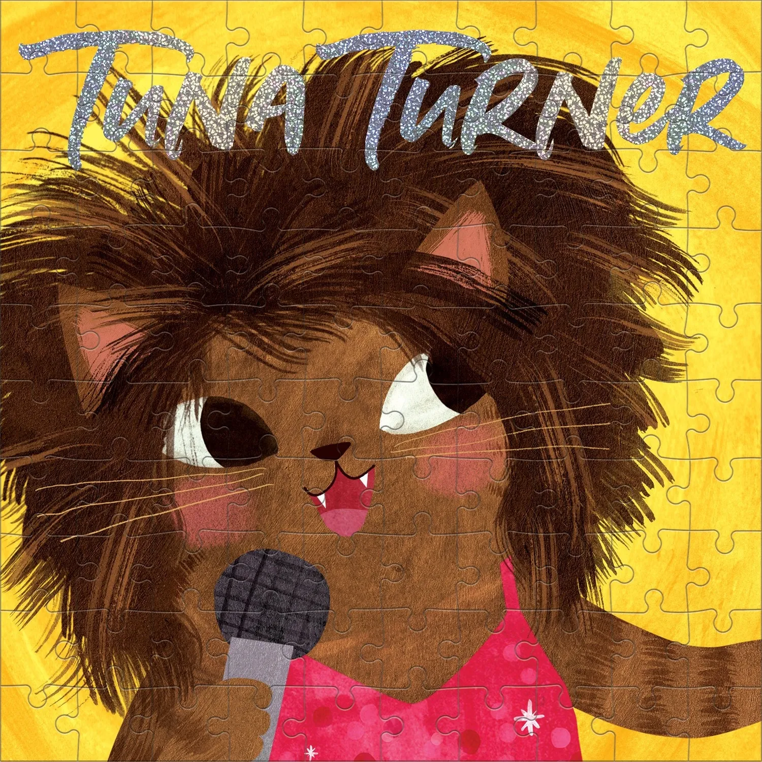 Mudpuppy Tuna Turner Music Cats puzzle 100 piese foil