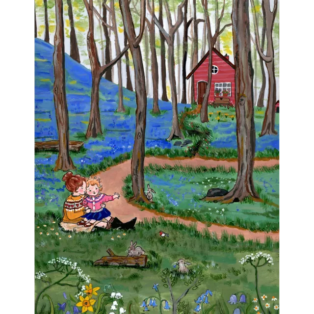 Hidden Piece Puzzles Spring in The Forest puzzle 526 piese 33x43 cm