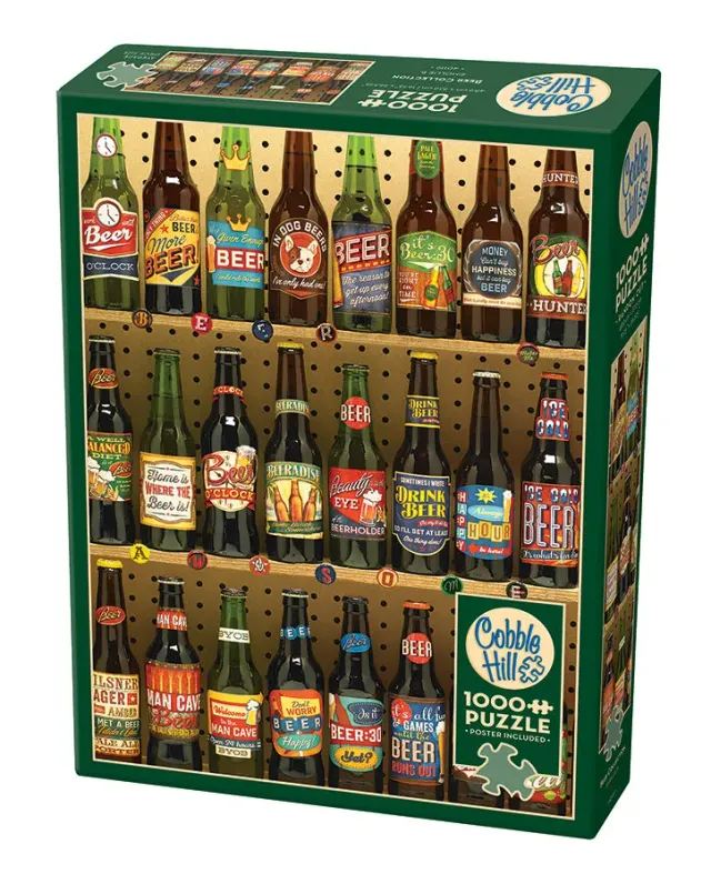 Cobble Hill Beer Collection puzzle 1000 piese bere