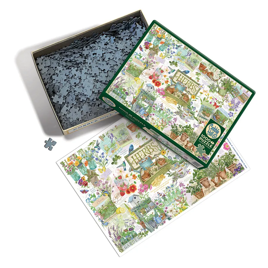 Cobble Hill Herb Garden puzzle 1000 piese gradina
