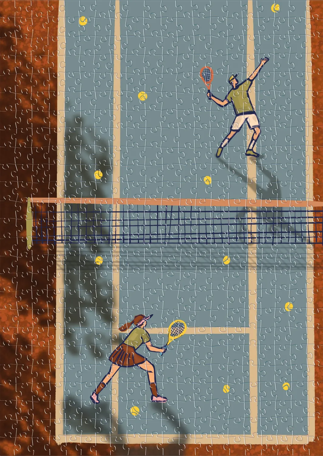 Muno Puzzle The Perfect Match puzzle 500 piese tenis