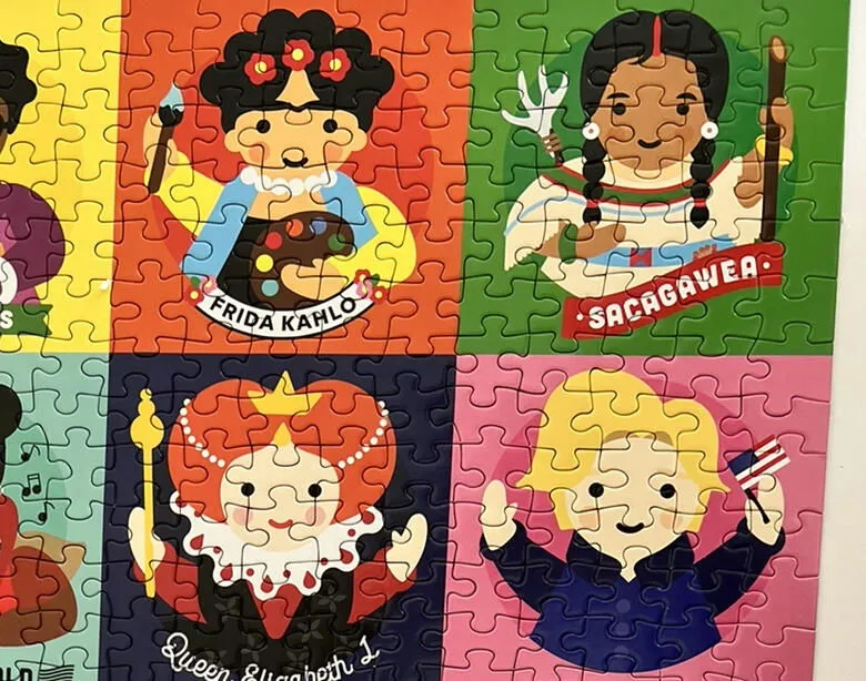 Mudpuppy Little Feminist puzzle 500 piese 51x51 cm