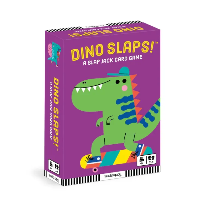 Mudpuppy Dino Slaps joc carti dinozauri 2-4 jucatori