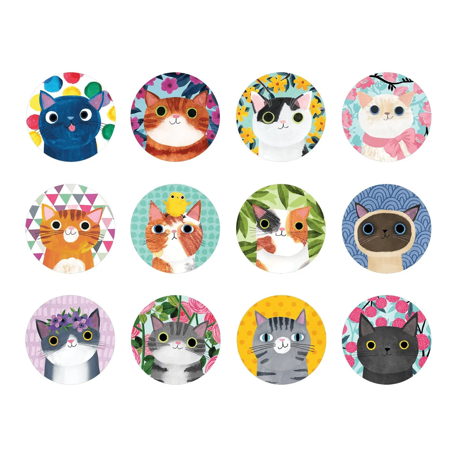 Mudpuppy Cat's Meow joc memorie 24 piese pisici