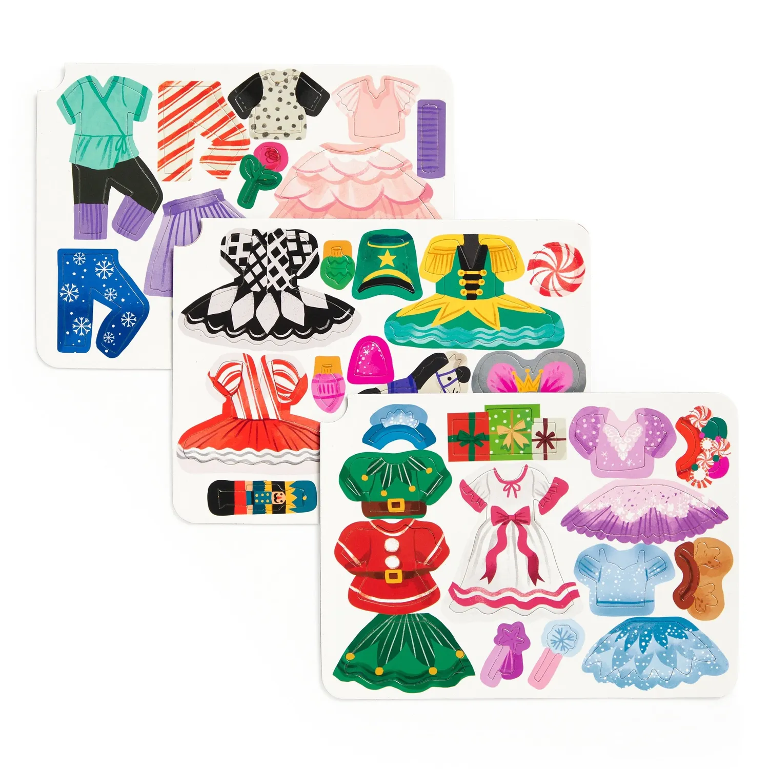 Mudpuppy Enchanted Nutcracker set magnetic balerine
