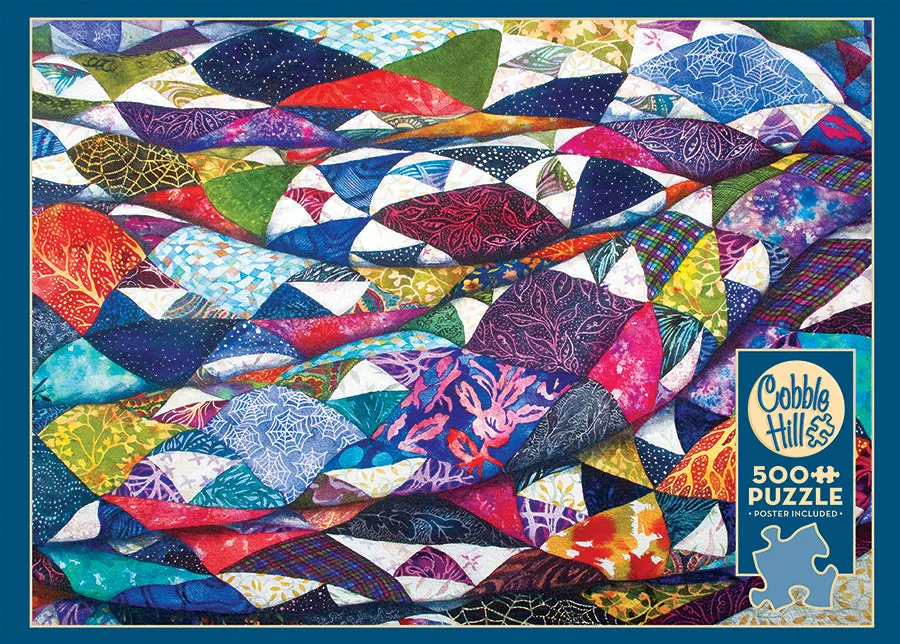Cobble Hill Portrait of a Quilt puzzle 500 piese hobby