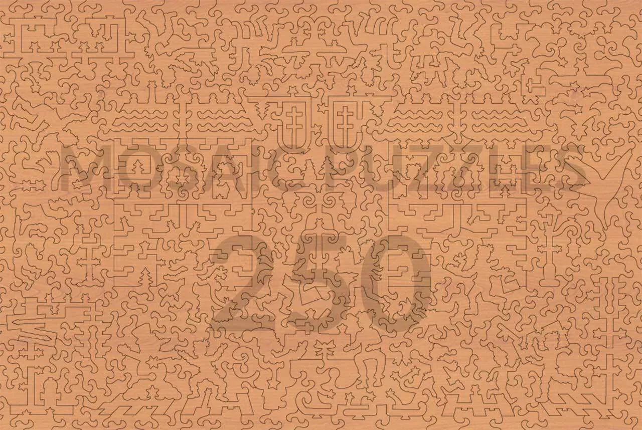 Mosaic Puzzles Christmas Village Carousel puzzle 500 piese Crăciun