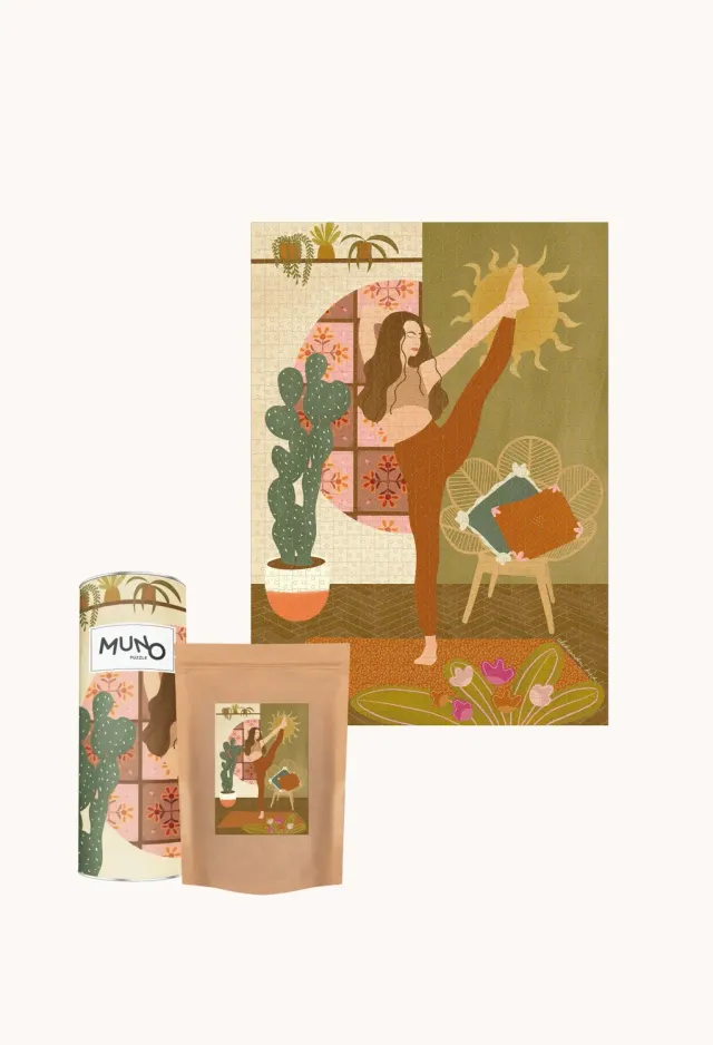 Muno Puzzle puzzle 1000 piese Lift Me Up yoga