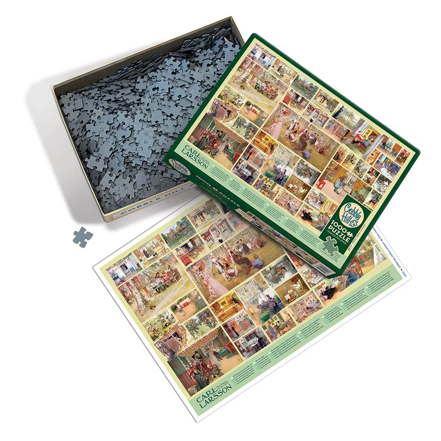 Cobble Hill Carl Larsson puzzle 1000 piese arta