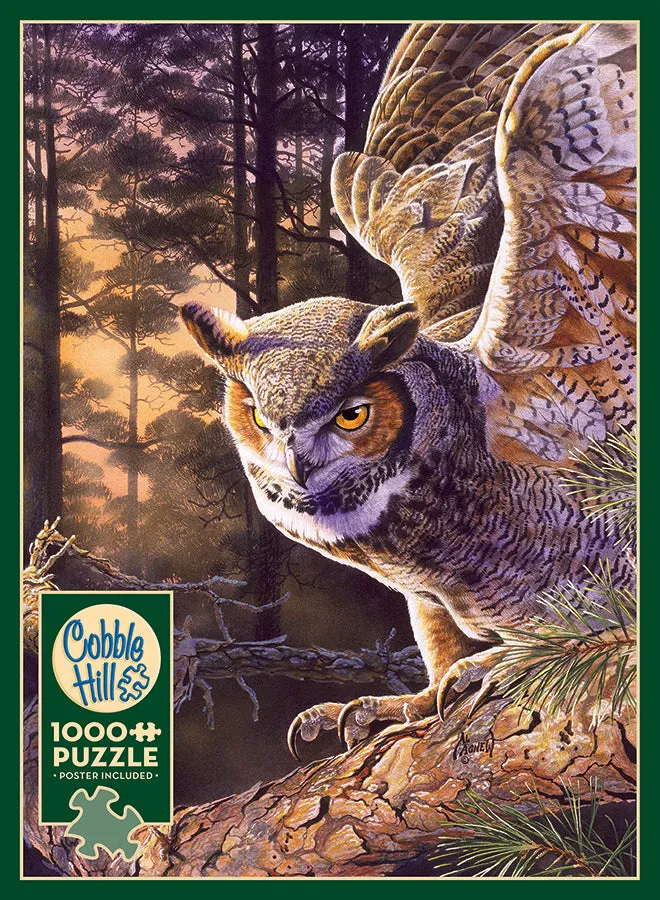 Cobble Hill Evening Hunter puzzle 1000 piese bufnita
