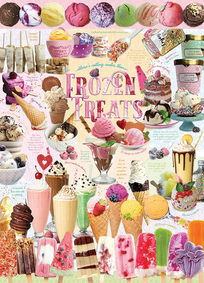 Cobble Hill Frozen Treats puzzle 1000 piese desert