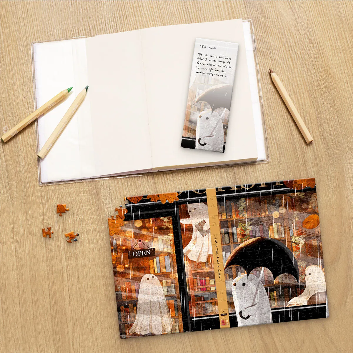 PieceRelax Shelter YA1071 puzzle jurnal ploaie