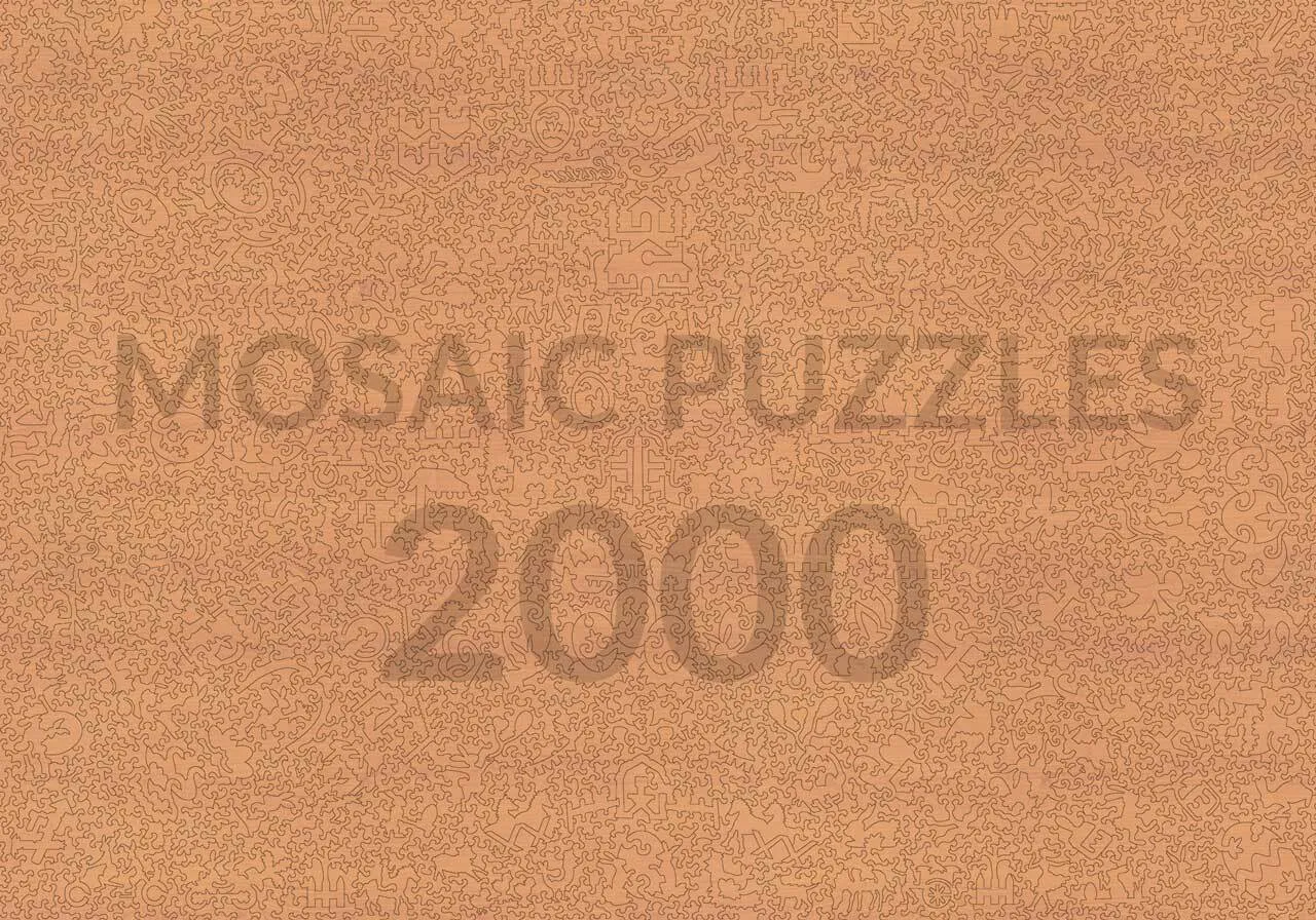 Mosaic Puzzles Royal Egg Hunt puzzle lemn 50 piese oua