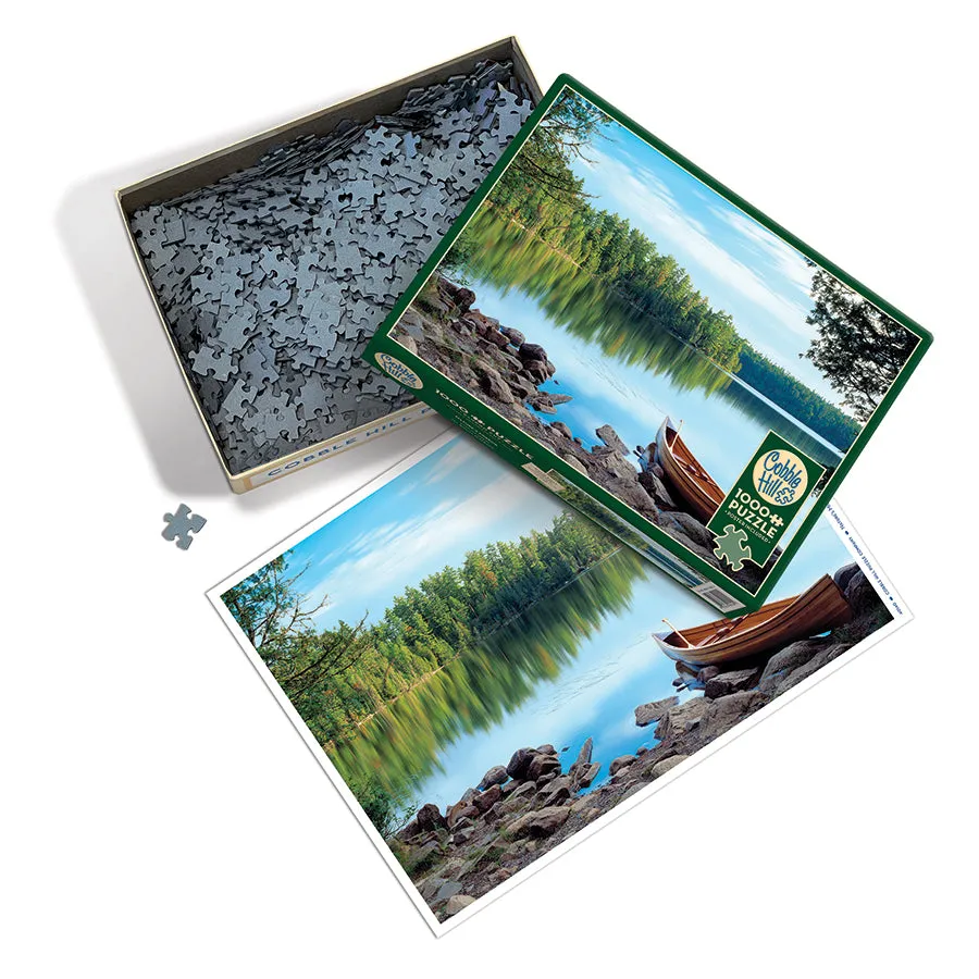 Cobble Hill Nature's Mirror puzzle 1000 piese lac